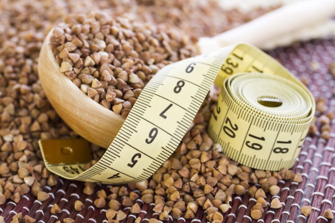 Many types of buckwheat diet