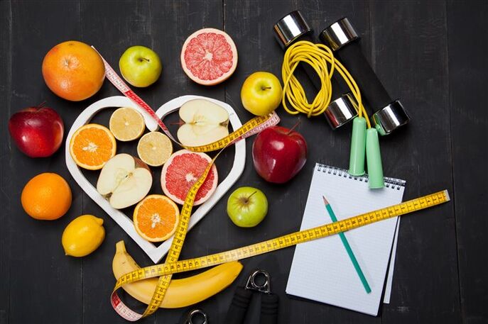 The right food and physical activity are the keys to losing weight quickly