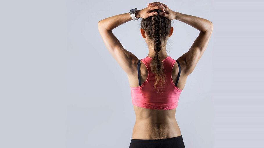 Slim body after weight loss exercise