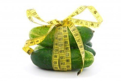 Cucumber is suitable for losing weight in a week