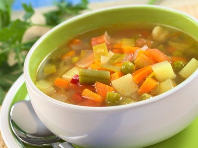 Vegetable soups burn fat