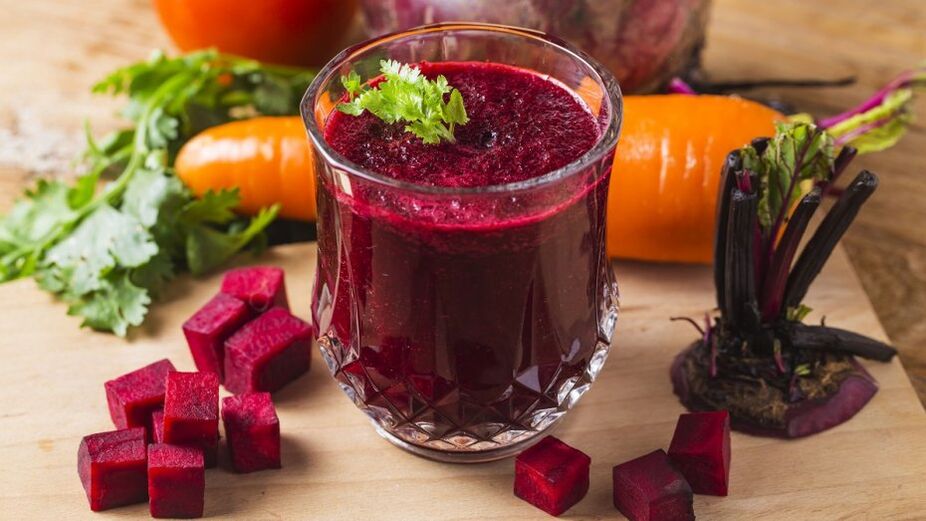 beetroot smoothie to purify the body